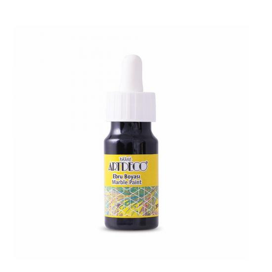 Artdeco Ebru Boyası 30ml Siyah 18
