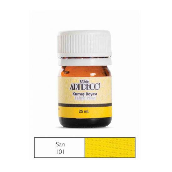 Artdeco Kumaş Boyası 25ml Sarı 101