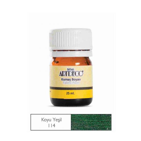 Artdeco Kumaş Boyası 25ml Koyu Yeşil 114