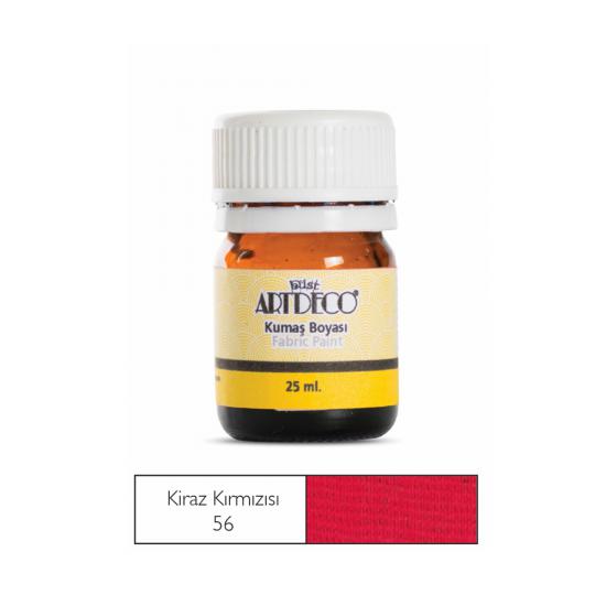 Artdeco Kumaş Boyası 25ml Kiraz Kırmızısı 56