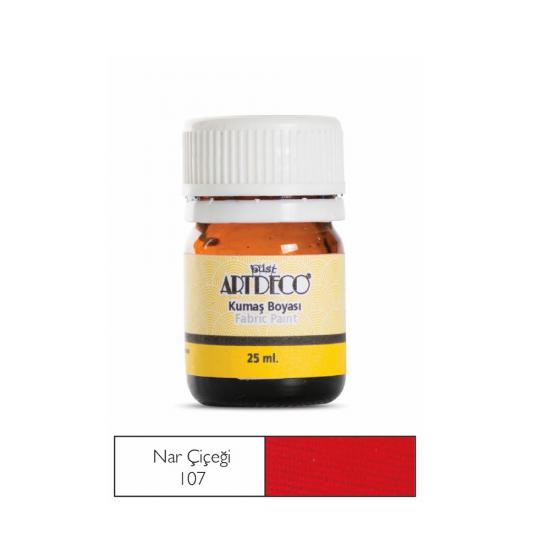 Artdeco Kumaş Boyası 25ml Nar Çiçeği 107