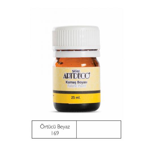 Artdeco Kumaş Boyası 25ml Örtücü Beyaz 169