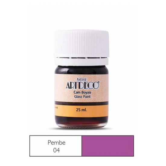 Artdeco Cam Boyası 25ml Pembe 04