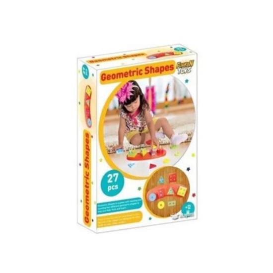 Babies 55832 Eğitici Geometrik Şekil +12m 27pcs