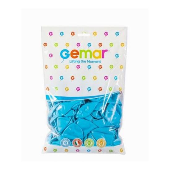 Balon Gemar Light Blue 10inch 100lü