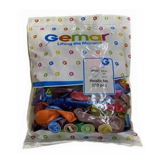 Balon Gemar Metalik Karma 11inch 100lü