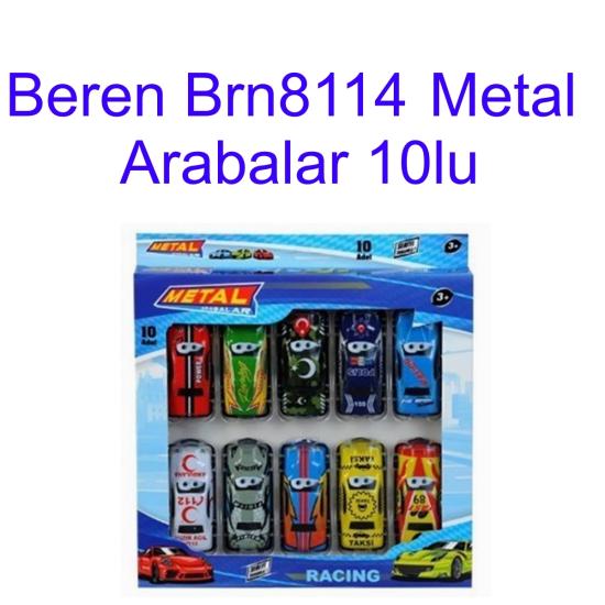 Beren BRN8114 Metal Arabalar 10lu
