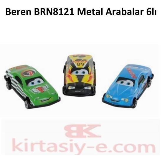 Beren BRN8121 Metal Arabalar 6lı