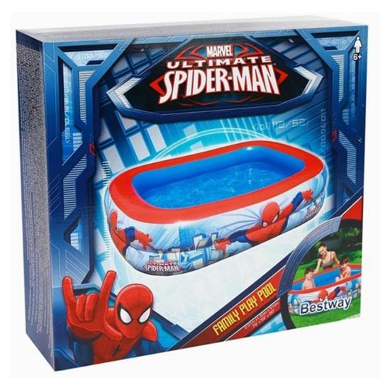 Bestway 98011 Havuz Spiderman 201x150x51cm