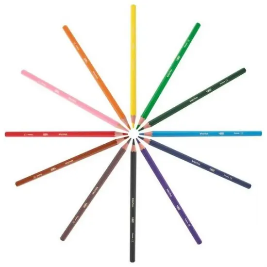 Bic Tropıcolor Kuru Boya Kalemi 12 Li Tam