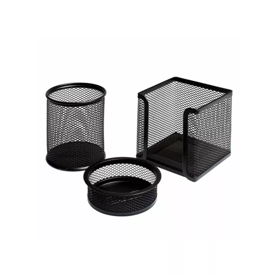 Bion 9305 Perfore Set 3’Lü Siyah