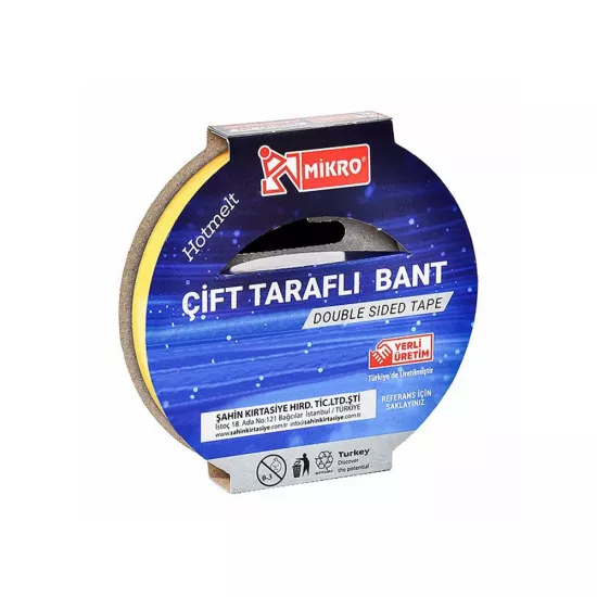 Mikro Bnt-104 36Mmx25Mt Çift Taraflı Bant 