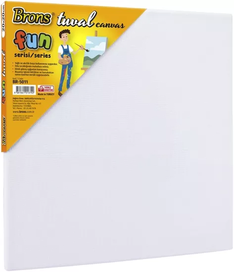 Brons 20X20 Tuval Fun Serisi Br-5010