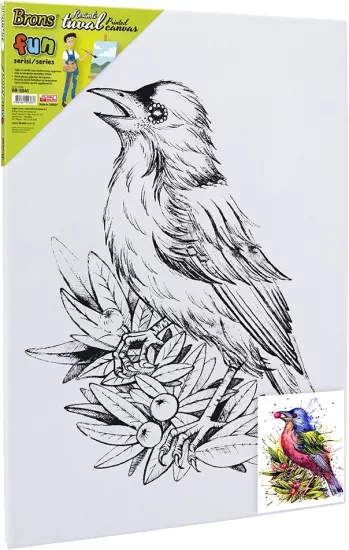 Brons 35*50 Cm.Tuval Fun Serisi Baskılı Br-5041