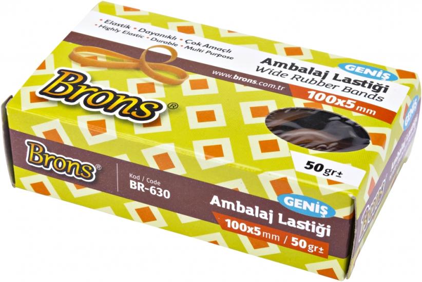 BRONS LASTİK GENİS 50 GR