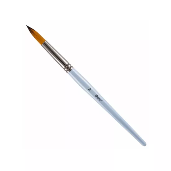 Brons Sulu Kısa Sap Fırça No: 16 123Seri Br-765