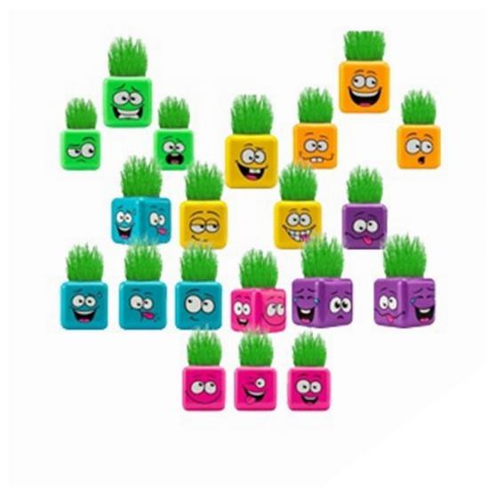 Çim Adam Çim Küp Emoji 24lü ÇİM09