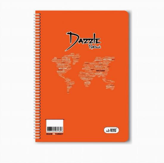 Spiralli Defter 72 Yaprak Umut Dazzle A4