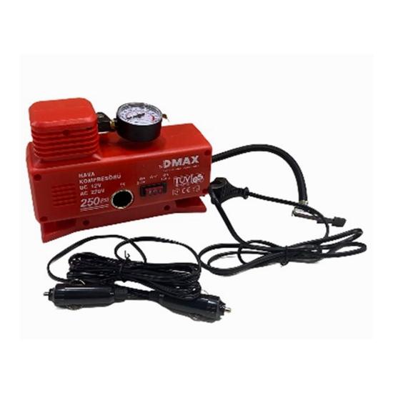 Dmax DMX4675 Çift Girişli Hava Kompresörü 12v-230w