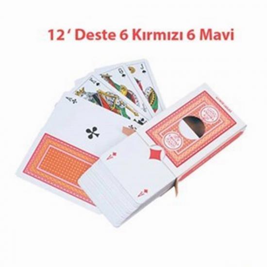 Dünya Oyun Kartı 55 Kart 12li Box A/30