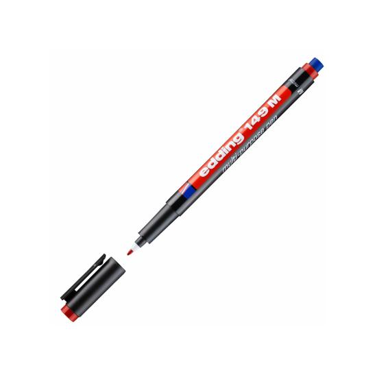 Edding Asetat Kalem 149 M Silgili Kırmızı