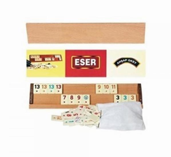 Eser Okey Oyunu Ahşap Kalite