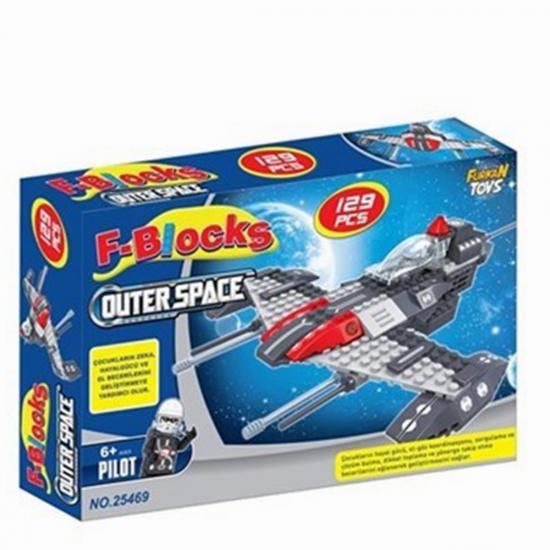 F-Blocks FR38316 Space Serisi 129pcs