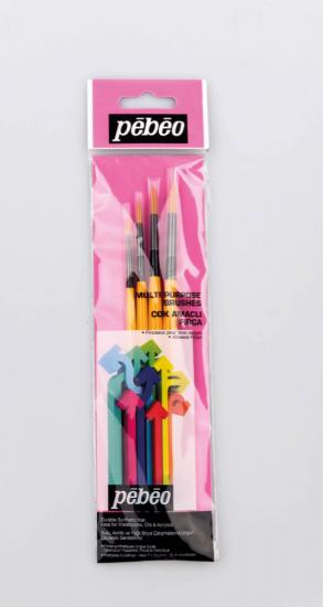 Pebeo 4Lü Fırça Seti Set:1