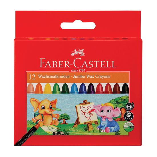 Faber Castell Mum Boya Süper Yıkanabilir 12 Renk 