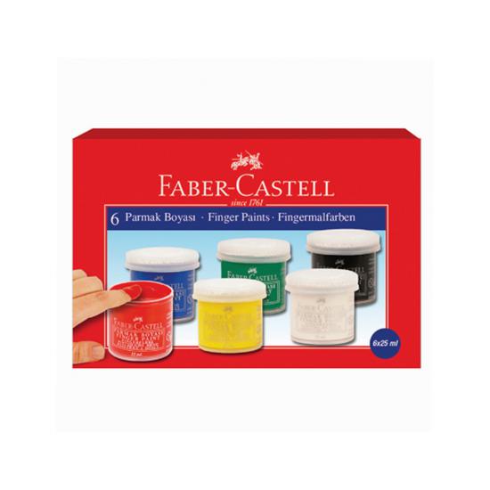 Faber Castell Parmak Boyası 6 Renk 25ml