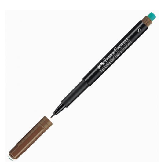 Faber Castell Permanent (S) Kahve Asetat Kalemi
