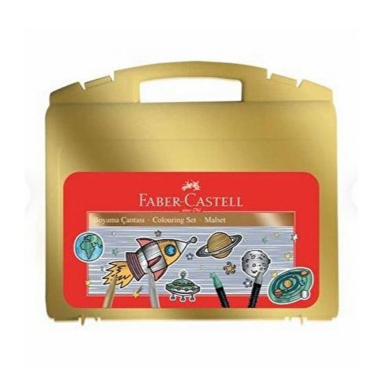 Faber Castell Metalik Renkler Boya Çantası