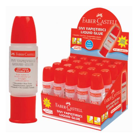 Faber Castell Çift Taraflı Sıvı Yapıştırıcı