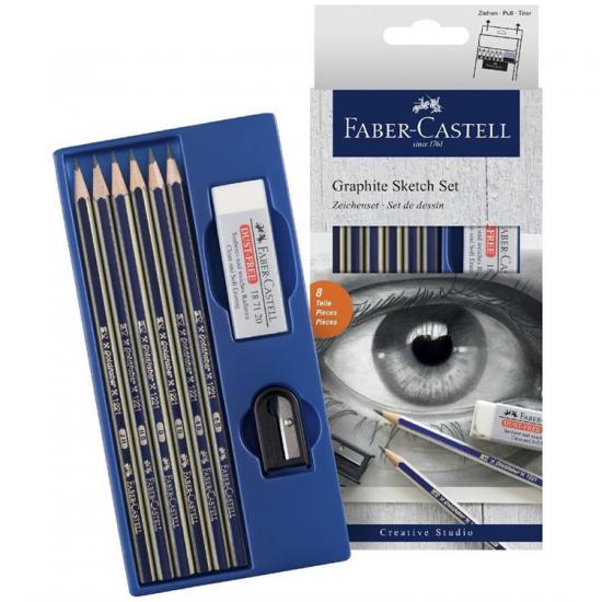 Faber Castell Dereceli Kurşun Kalem Çizim Seti