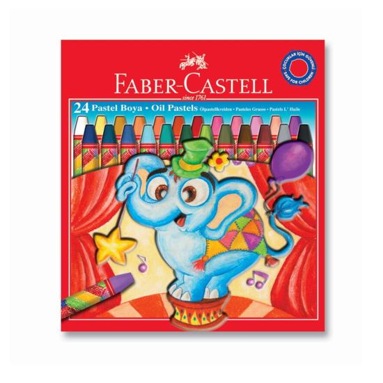 Faber Castell Pastel Boya Redline Karton Kutu 24Lü 