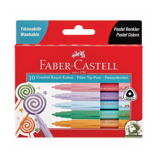 Faber Castell Keçeli Kalem Comfort Pastel Renkler