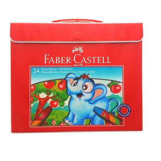 Faber Castell Pastel Boya Redline Çantalı 24Lü 