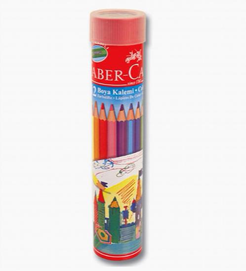 Faber Castell 12 Renk Tüpte Kuru Boya