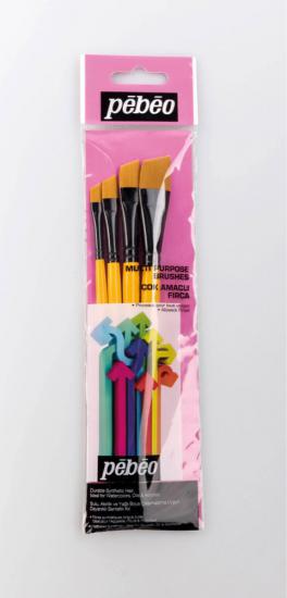 Pebeo 4Lü Fırça Seti Set:9