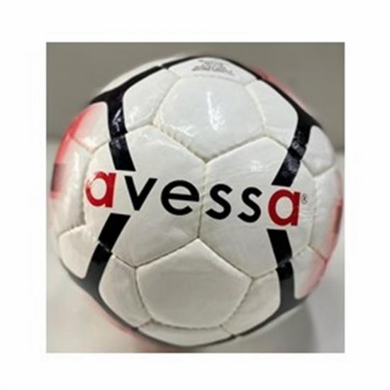 Futbol Topu Avessa 5 No Kırmızı-Siyah-Beyaz
