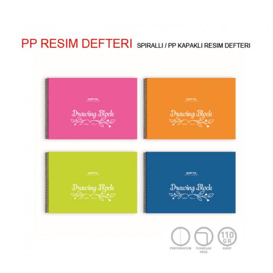 Gıpta Eco 35X50 Pp Spr Resim Defteri 25 Yaprak