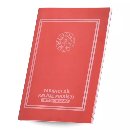 Gülpaş 14*20 Yabancı Dil Kelime Defteri 