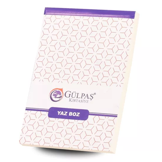 Gülpaş 9.5*16 Yazboz Fişi 6 Bölmeli 