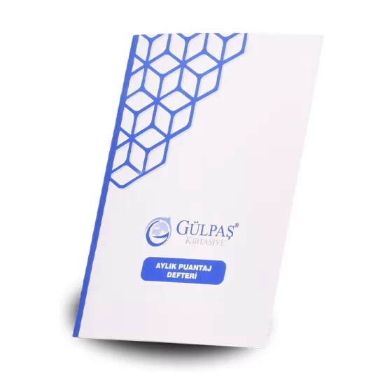 Gülpaş 10*14 Aylık Puantaj Defteri Küçük 
