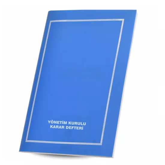Gülpaş 21*30 Yönetim Kurulu Karar Defteri 40YP.