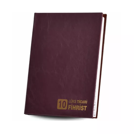 Gülpaş 17*24 Suni Deri Ticari Fihrist 10 ’Lu