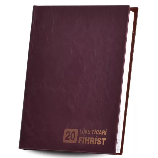 Gülpaş 17*24 Suni Deri Ticari Fihrist 20’ Li