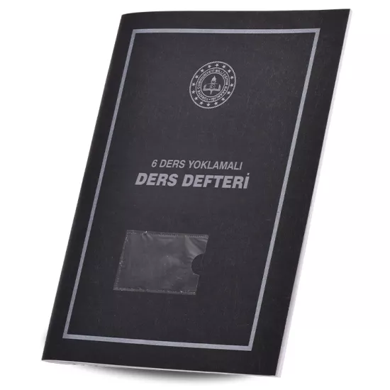 Gülpaş 25*35 Plastik Kapak Ders Defteri 6 Ders Yoklamalı