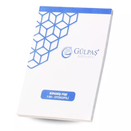 Gülpaş 1/50 Sipariş Fişi Otokopili 