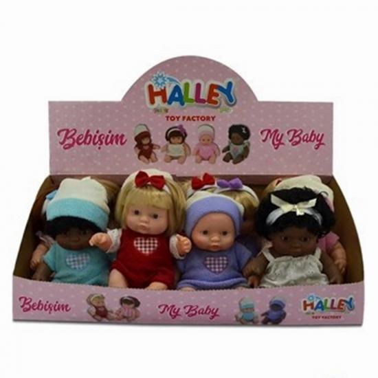 Sesli Bebişim Bebek 22cm Halley 62000 